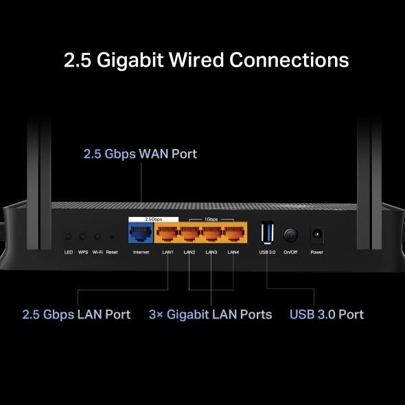 Wireless Router TP-LINK ARCHER BE3600 ARCHERBE3600 – 6