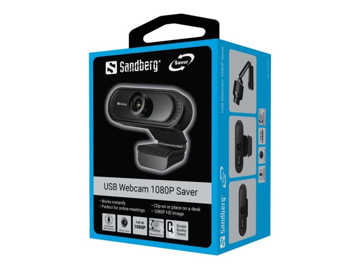 SANDBERG USB Webcam 1080P Saver – 4