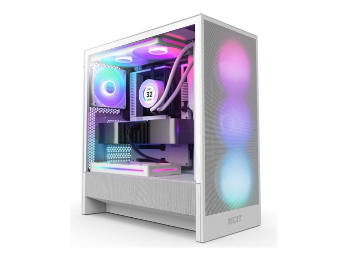 NZXT PC case H5 Flow RGB 2024 white