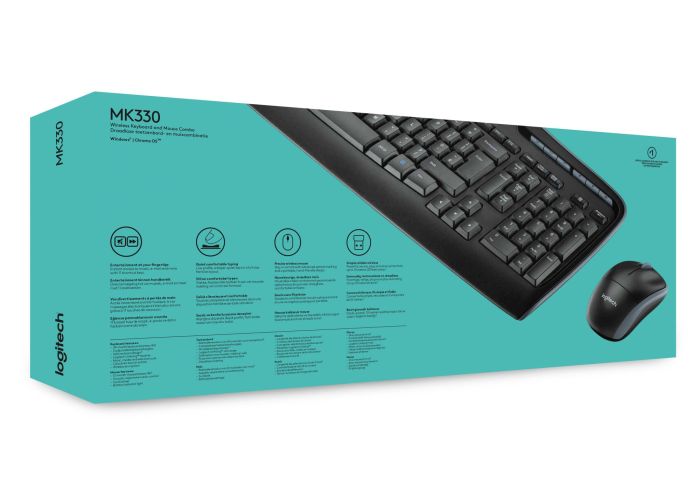 KEYBOARD +MOUSE COMBO MK330/ENG 920-003989 LOGITECH – 7