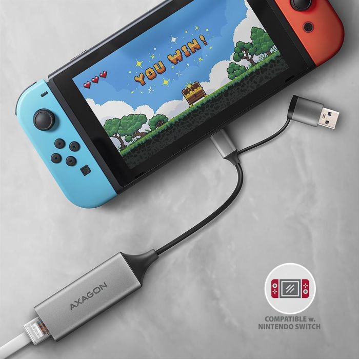 NET ADAPTER USB-C 1GB/ADE-TXCA AXAGON – 4