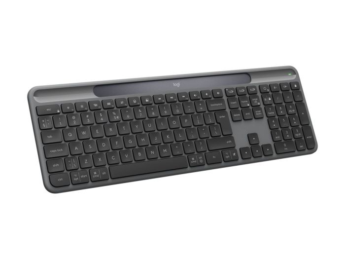 LOGI Slim Solar+ Keyboard Graphite (US) – 4