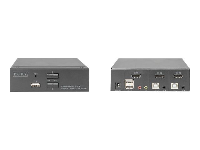 DIGITUS KVM Switch 2x1 HDMI 2-Port – 7
