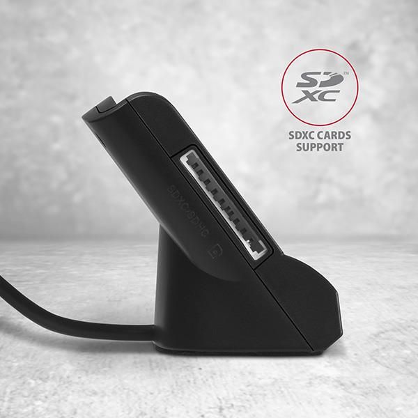 CARD READER STAND SMARTCARD/USB2.0 CRE-SM2 AXAGON – 6
