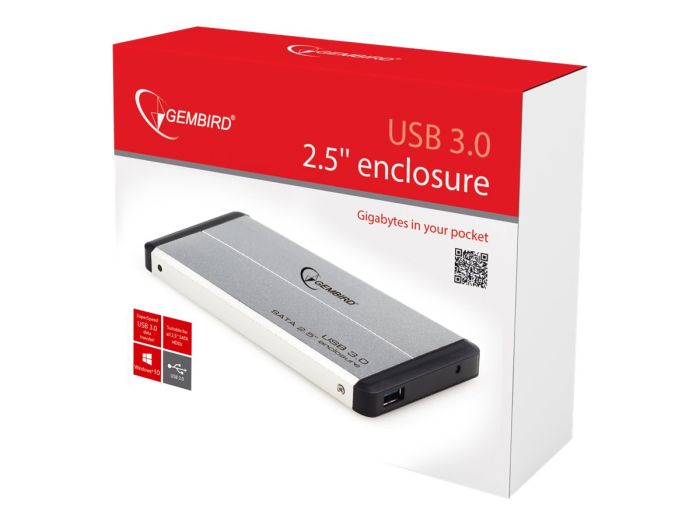 GEMBIRD EE2-U3S-2-S HDD/SSD enclosure Ge – 3
