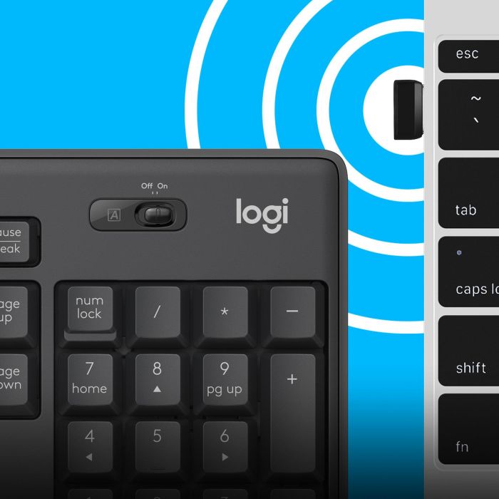 KEYBOARD +MOUSE COMBO MK295/ENG 920-009800 LOGITECH – 5