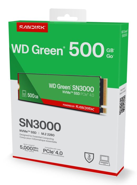 SSD SANDISK 150xTBW rating M.2 500GB – 6