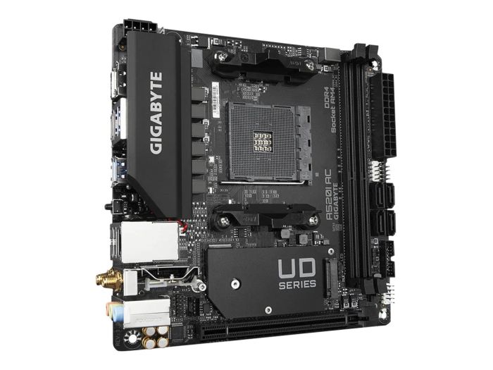 GIGABYTE A520I AC Socket AM4 AMD A520 – 3