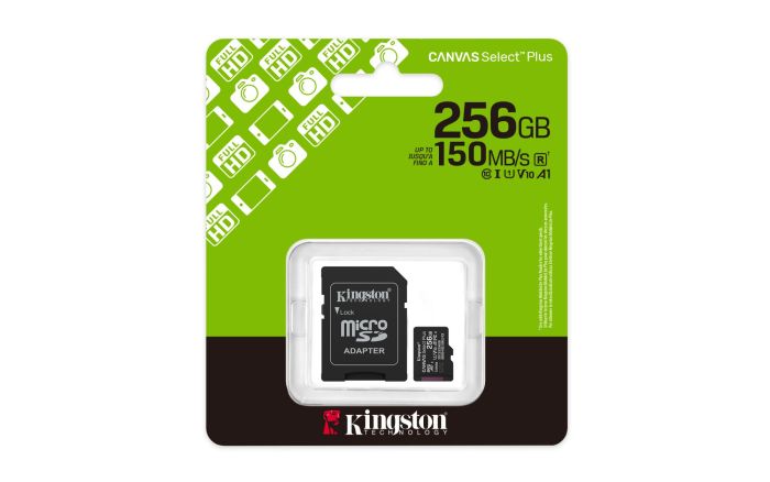 MEMORY MICRO SDXC 256GB UHS-I/W/ADAPTER SDCS3/256GB KINGSTON – 5