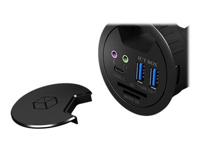 ICY BOX IB-HUB1404A Desk Hub 2x USB 3.0 – 8