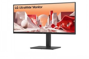 LG Desktop Monitor 34'' 21:9 Qhd Curved Ips, Webcam, USB-C 90W – 9