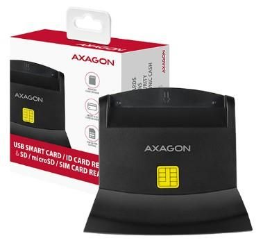 CARD READER STAND SMARTCARD/USB2.0 CRE-SM2 AXAGON – 2