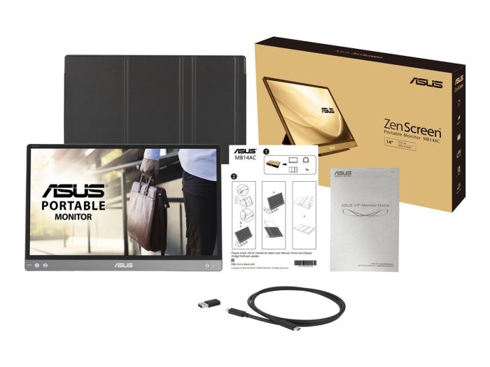 ASUS ZenScreen MB14AC Portable USB 14i – 3