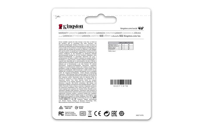 MEMORY DRIVE FLASH USB3.2 256G/MICRO DTMC3G2/256GB KINGSTON – 5