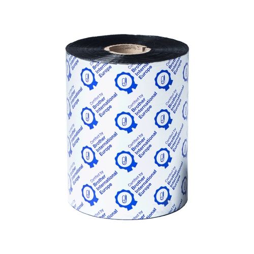 Brother BWS-1D600-110 Standard Wax Terminio perdavimo rašalo juosta 110mm x 600m, Juoda – 4