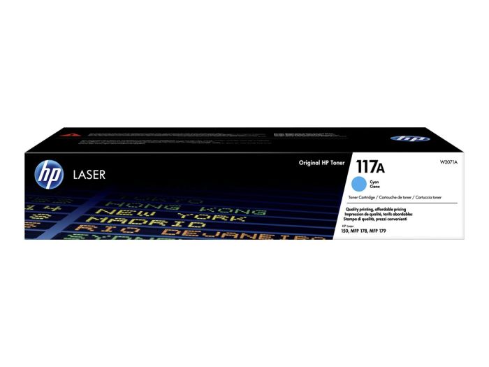 HP 117A Cyan Laser Toner Cartridge – 3