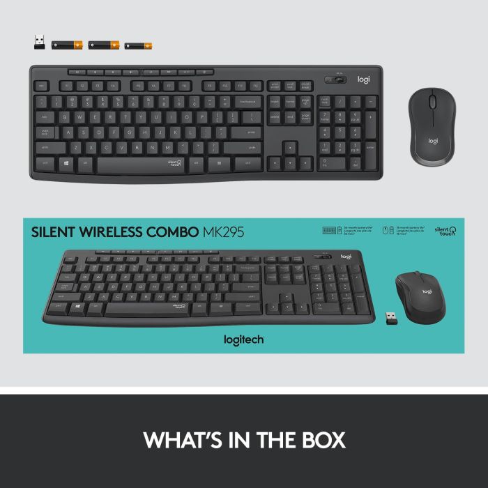 KEYBOARD +MOUSE COMBO MK295/ENG 920-009800 LOGITECH – 17