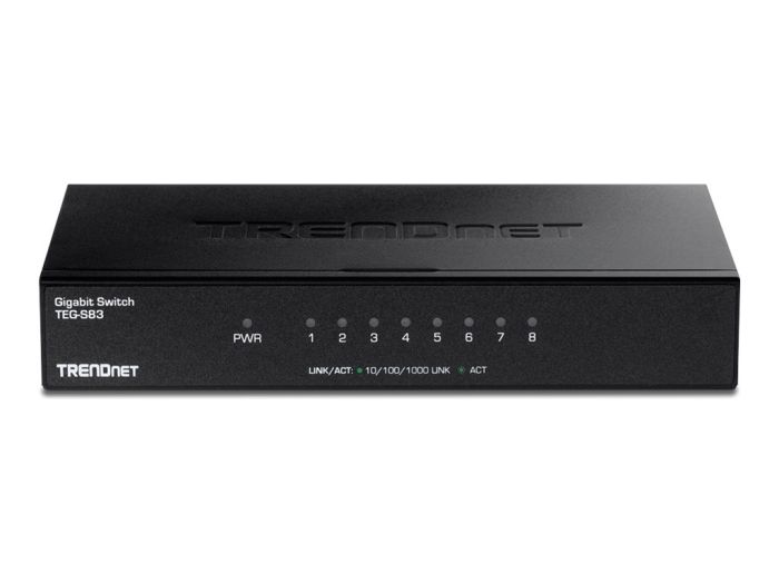 TRENDNET 8-Port Gigabit Switch /w metal