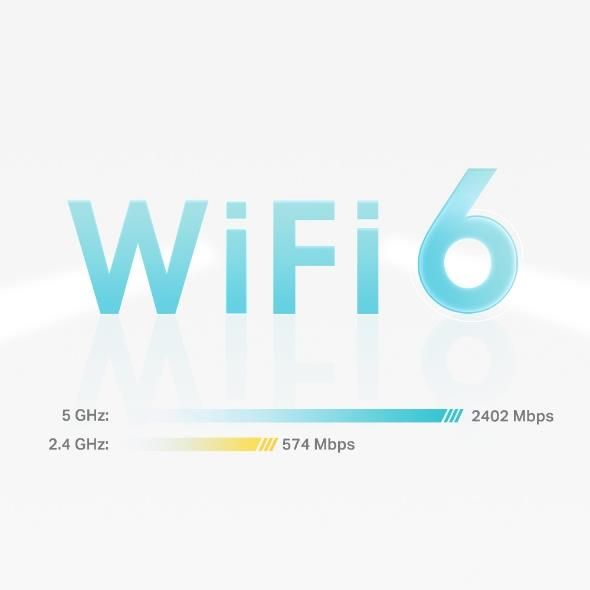 Wireless Router TP-LINK 2900 Mbps Mesh 3x10/100/1000M DHCP – 6