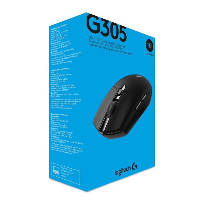 MOUSE USB OPTICAL WRL G305/LIGHTSPEED 910-005283 LOGITECH – 7