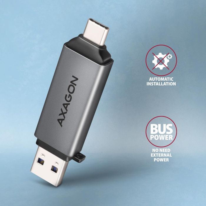 MEMORY READER USB-C+USB3.2 2SL/SD/MICROSD CRE-DAC AXAGON – 5