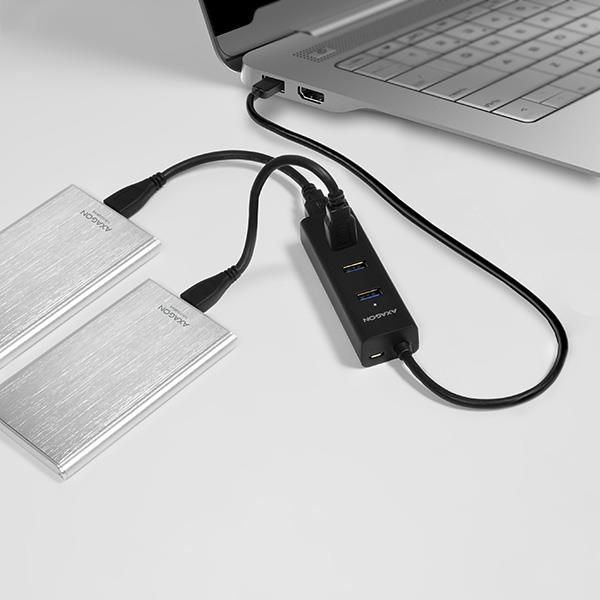 I/O HUB USB3.0 4PORT CHARGING/0.3M HUE-S2B AXAGON – 6