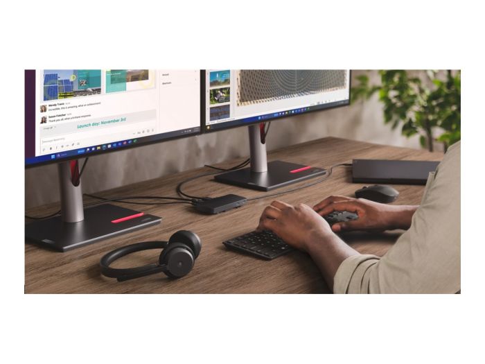 LENOVO USB-C Dual Display Travel Dock – 2