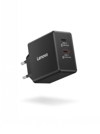 Lenovo Dual USB-C 65W Gan Charger Eu – 6