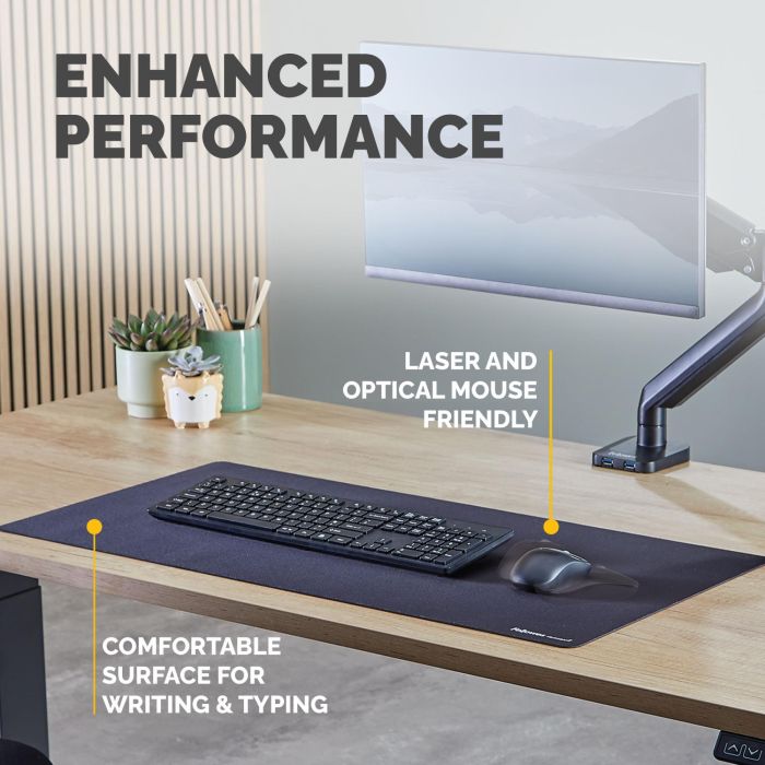DESK MAT BREYTA/BLACK 100139320 FELLOWES – 6