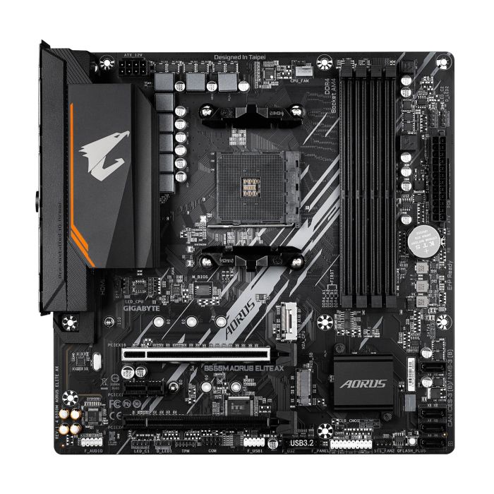 Mainboard GIGABYTE AMD B550 micro ATX 4xSlots B550M AORUS ELITE AX (REV. 1.4) – 2