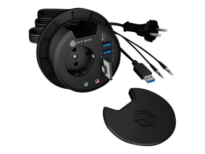 ICY BOX IB-HUB1430-CR 4x USB 3.0 Type-A