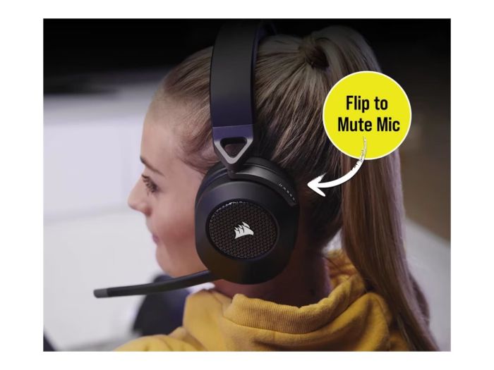 CORSAIR HS65 WIRELESS Gaming Headset Crb – 3