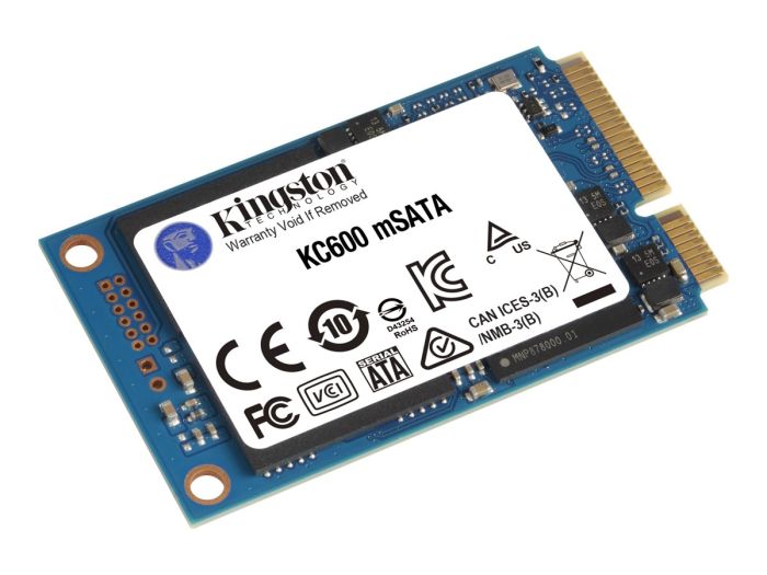 KINGSTON KC600 256GB SATA3 mSATA SSD – 3