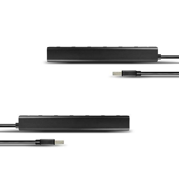 I/O HUB USB3.0 7PORT CHARGING/W/AC 1.2M HUE-SA7BP AXAGON – 9