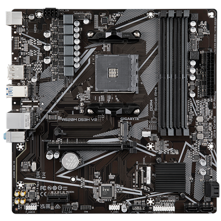 Gigabyte A520M DS3H V2 Processor family AMD Processor socket AM4 – 2
