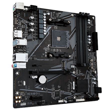 Gigabyte A520M DS3H V2 Processor family AMD Processor socket AM4 – 3