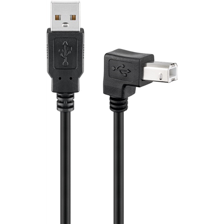 Goobay USB 2.0 Hi-Speed Cable 90° USB to USB – 2