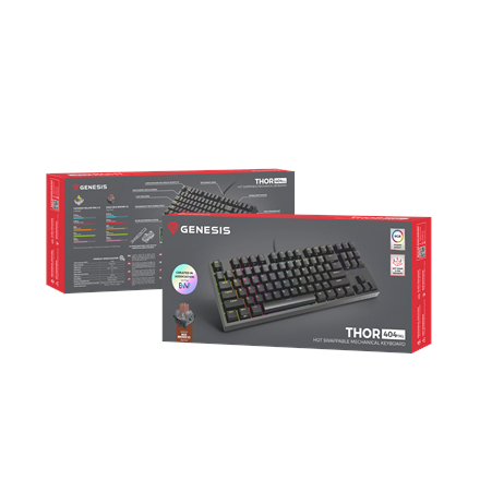 Genesis THOR 404 TKL Mechanical Gaming Keyboard Wired – 14