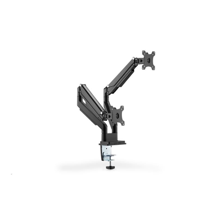 Digitus Desk Mount Universal Dual Monitor Mount with Gas Spring and Clamp Mount – 7