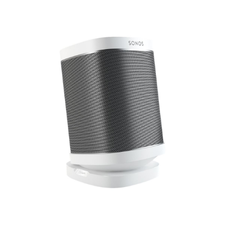 Vogels SOUND 4113 Table-top Speaker Stand for Sonos One & Play:1, White
