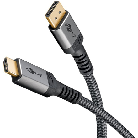 Goobay 65269 Adapter Cable DisplayPort to HDMI 2 m – 2