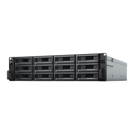 Synology 12-bay capacity expansion units 12x3.5" Hot-Swap RX1223RP 100V to 240V