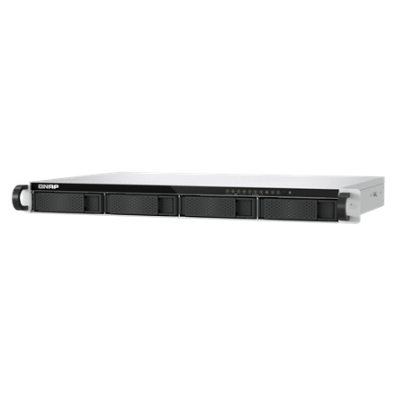 QNAP 1U Short-depth Rackmount NAS TS-h765eU-8G Intel Atom x7405C 8GB – 7