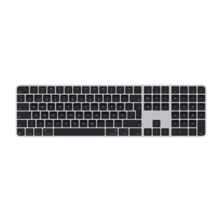 Apple Magic Keyboard with Touch ID and Numeric Keypad MXK83S/A Standard Wireless