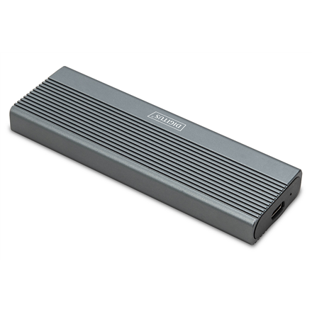 Digitus USB M.2 hard disk enclosure, SSD, external, NVMe, 10Gbps, USB 3.1 10GB – 5