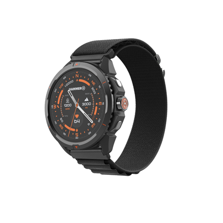 Hammer Watch 2 Smart watch 1600 W GPS (satellite) 1.5" – 2