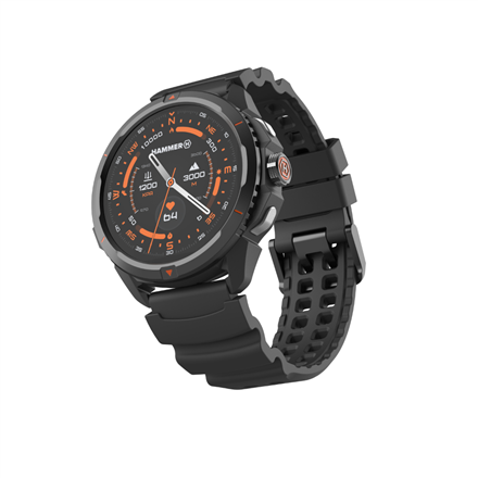 Hammer Watch 2 Smart watch 1600 W GPS (satellite) 1.5" – 8