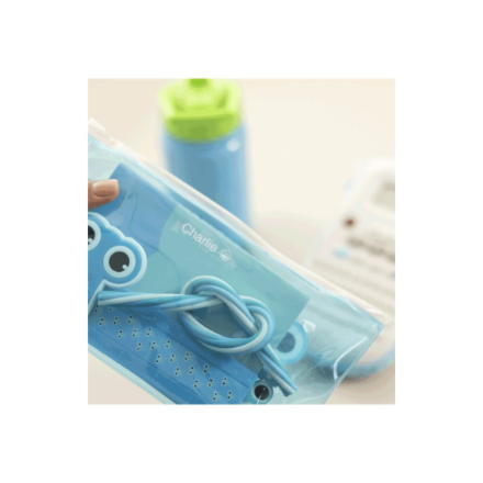 Brother BTAG-135 White on Clear – 3