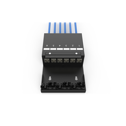 Digitus Consolidation point box, 6-port Keystone modules with intelligent cable – 2