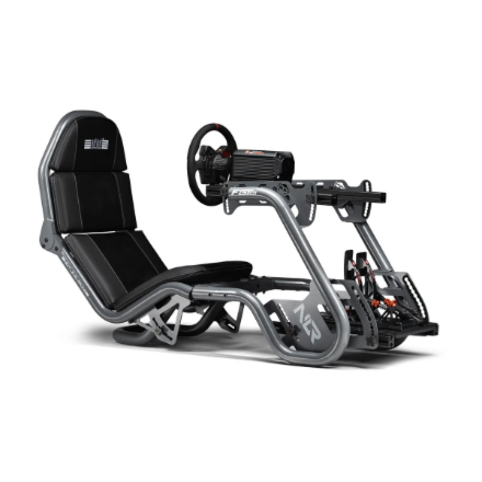 Next Level Racing F-GT Pro Formula and GT Grey Edition Simulator Cockpit Steel – 4